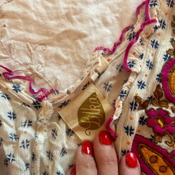 Anthropologie Maggie Embroidered Dress  Lilka XS - Picture 4 of 8